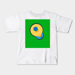 Lingkaran berwarna Kids T-Shirt